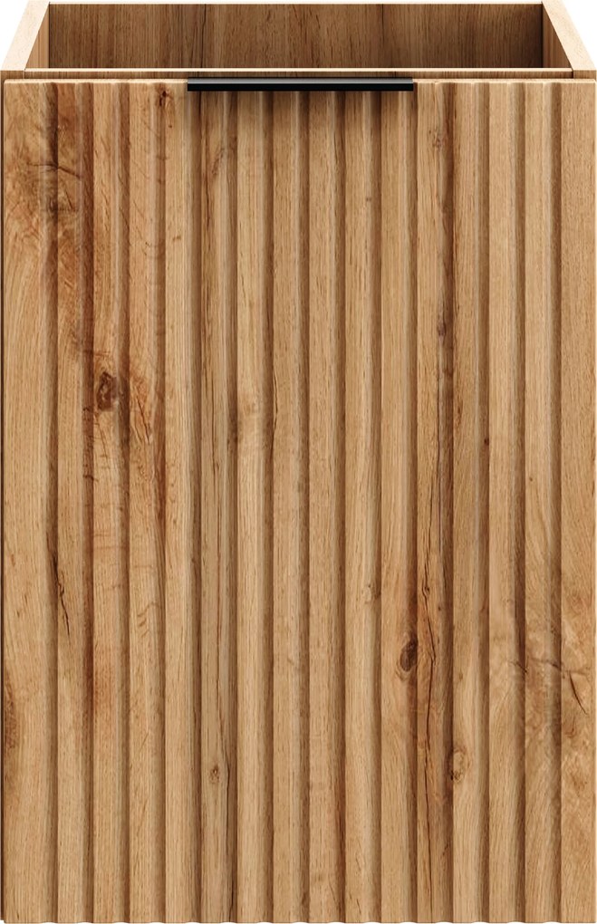 Comad Doplnková kúpeľňová skrinka nízka s košom Adel Oak 40 dub wotan