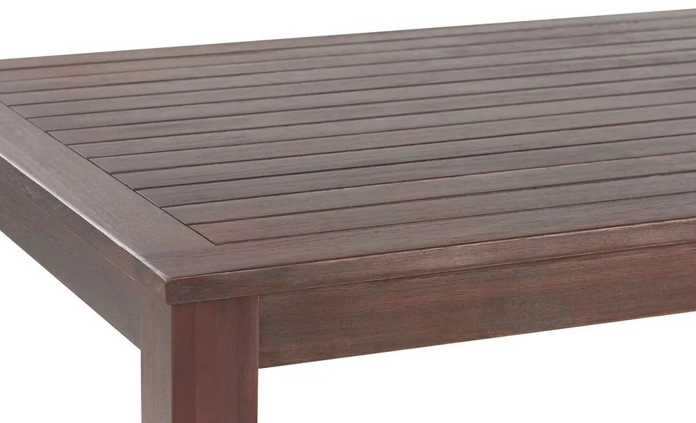 Záhradný stôl 180x100cm Tara (tmavé drevo). Vlastná spoľahlivá doprava až k Vám domov. 1035891