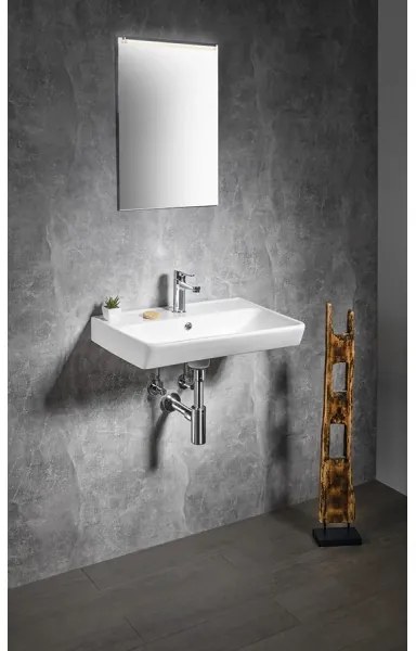 Bruckner - Zapustené umývadlo NEON 60x41,5 cm keramika/biela