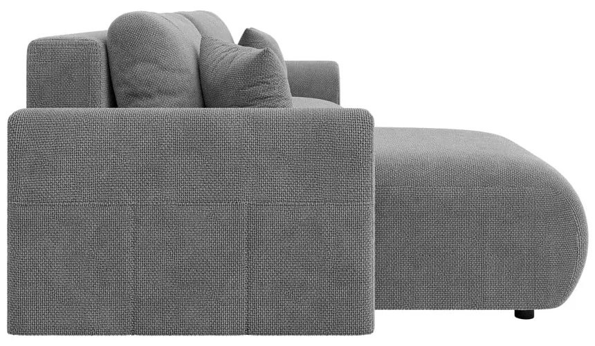 Sivá rozkladacia rohová pohovka (variabilná) Lorine – Ropez