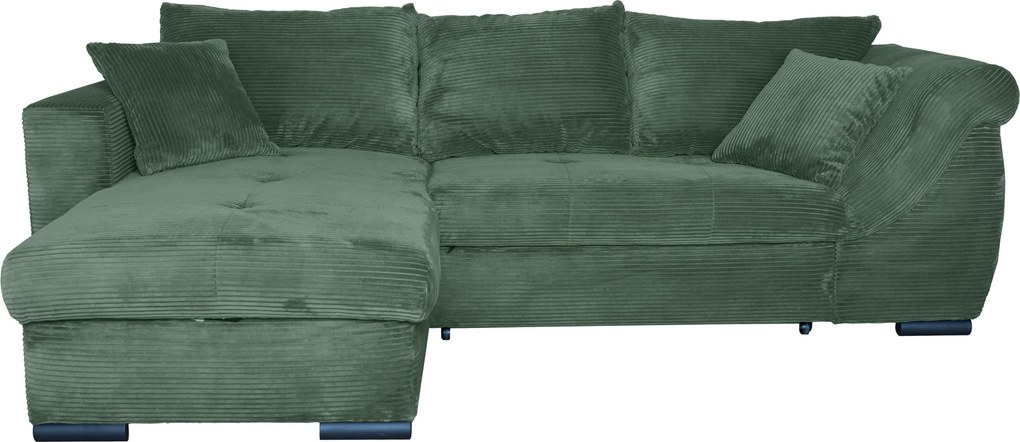 XXXLutz ROHOVÁ SEDAČKA, textil, tmavozelená Carryhome - Sedačky - 00000F000602