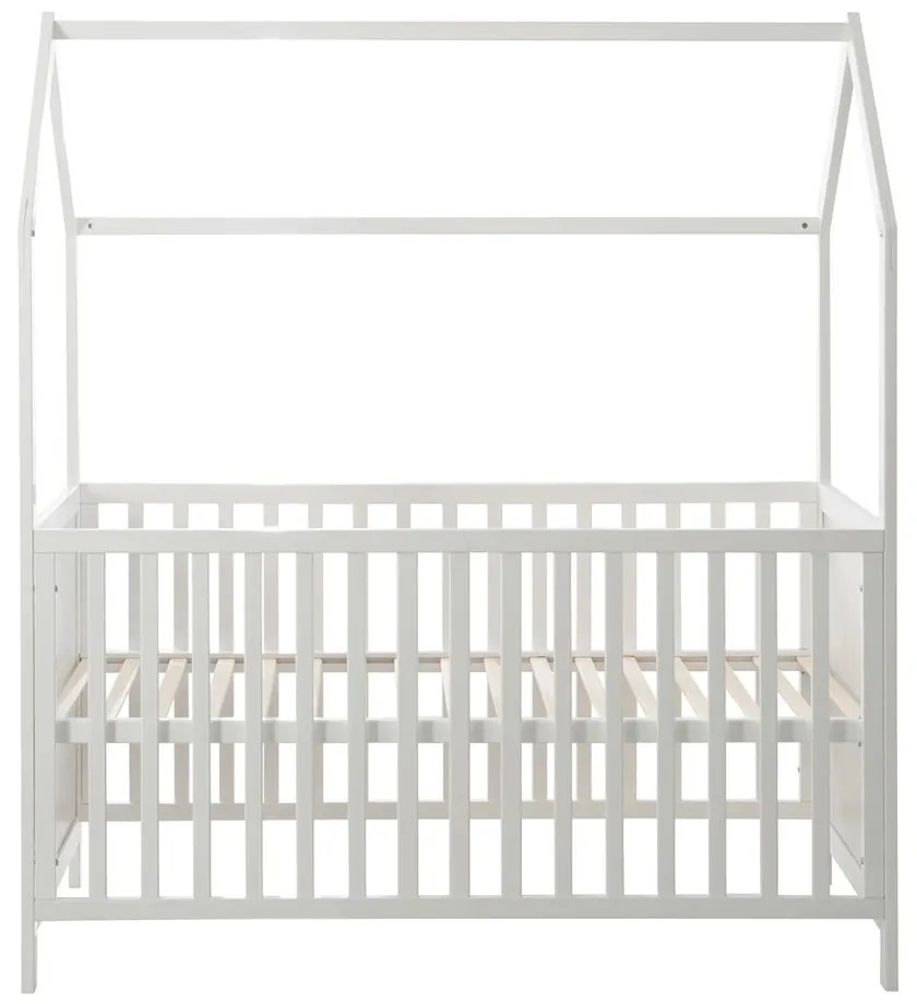 Biela postieľka 70x140 cm – Roba