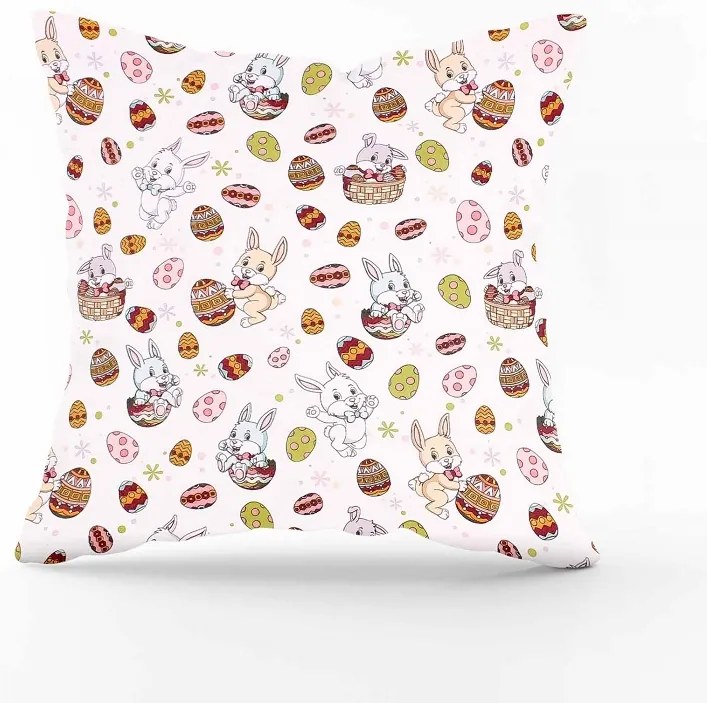 Obliečka na vankúš veľkonočná Veľkost obliečok: 70 x 90 cm, Zapínanie: Gombíky