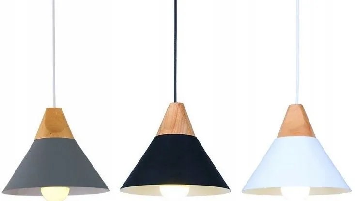 Dekorstudio Retro stropná lampa Loft Scandi C sivá