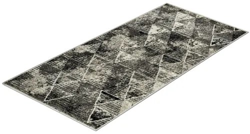 Koberce Breno Kusový koberec PHOENIX 3009 - 0255, sivá, viacfarebná,80 x 150 cm