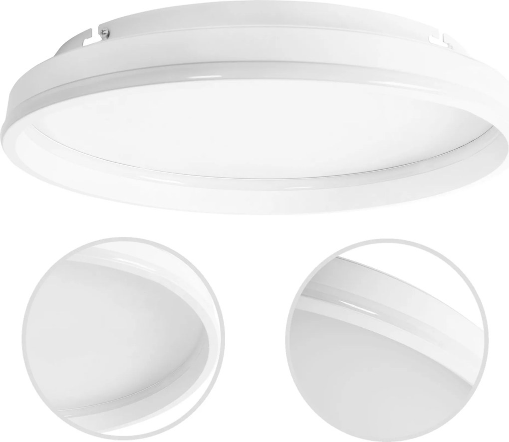 Toolight Toolight, LED stropné svietidlo 40cm, 22W, APP1462, biela, OSW-07982