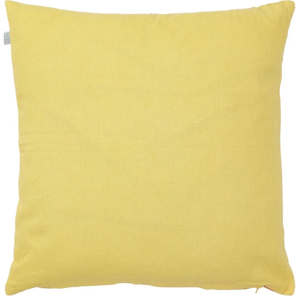 Dekoračný povlak na vankúš KARKIN YELLOW 45x45 cm, žltý