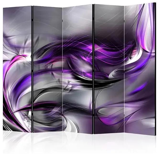Paraván - Purple Swirls II [Room Dividers]