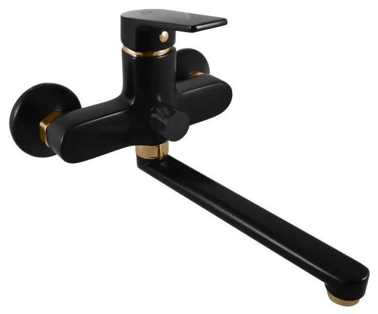 RAV Slezák CO153.5CMATZ - Vaňová batéria COLORADO čierna/zlatá