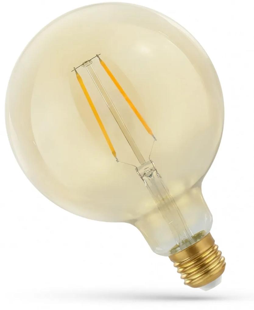 LED žárovka GLOB 4,9W E27 COG RETROSHINE teplá bílá