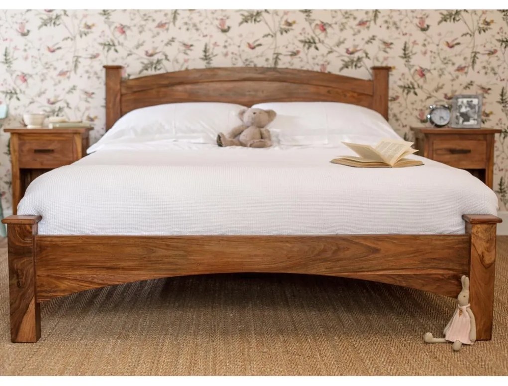 furniture-nabytek.cz - Posteľ 160x200 z masívu palisander