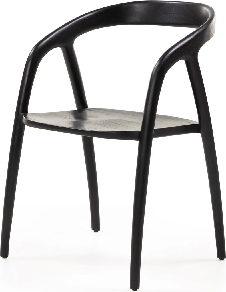 Jedálenská stolička SANDE 02 z masívu