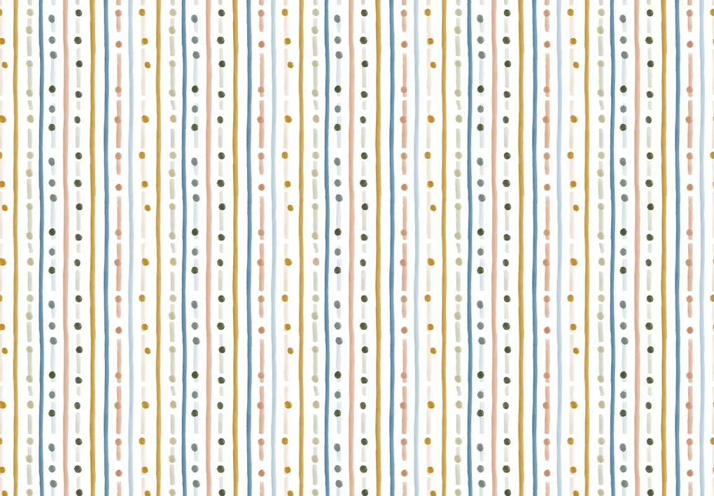 Fototapeta - Čiary a bodky (147x102 cm)