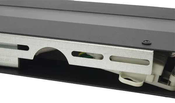 LED Vonkajšie nástenné svietidlo 2xLED/16W/230V IP54 90 cm čierna