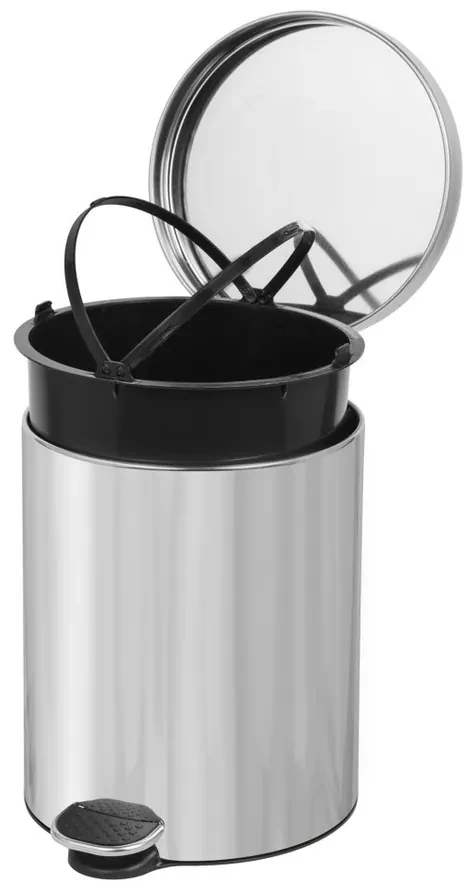 Alda Pedálový odpadkový kôš Soft Close Freedom Fresh 5 l, nehrdz. oceľ lesk, 5 l
