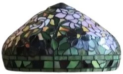 Vitráž stojacia lampa Tiffany Massive Ø40*170 kolekcia ACAMAR
