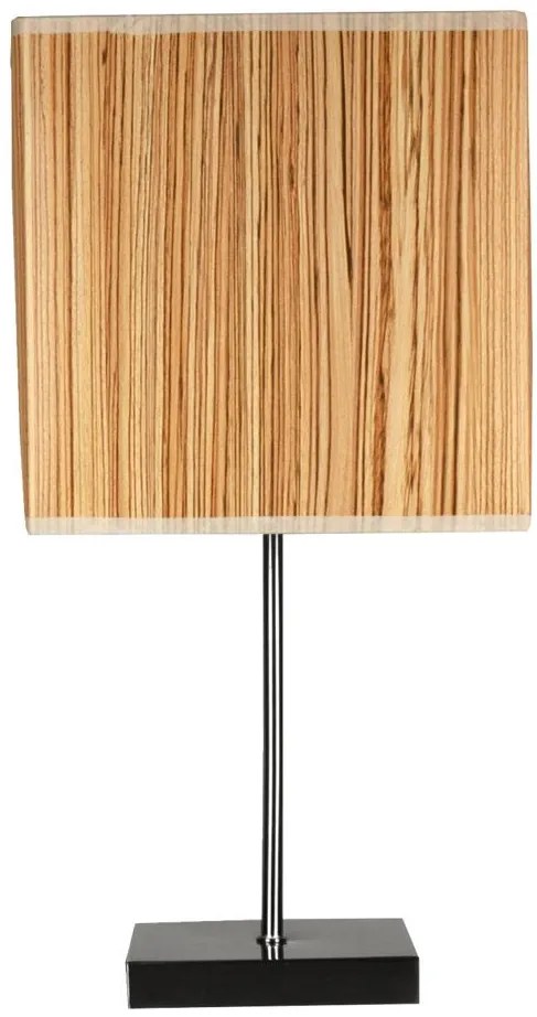 Candellux CAJMAN Stolná lampa 1X40W E14 20X20 CM Square 41-57405