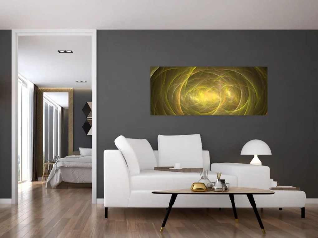 Moderný abstraktný obraz (120x50 cm)