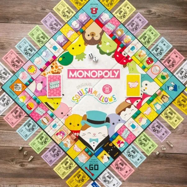 Hasbro Dosková hra Monopoly Squishmallow SK/SK