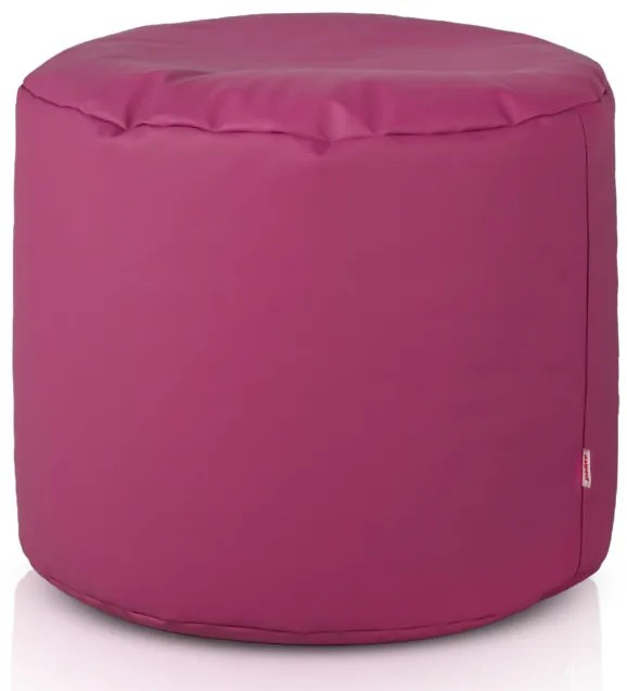 Taburetka Cilindro fuchsia ekokoža