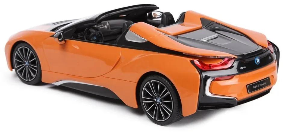 LEAN TOYS BMW i8 Roadster 1:12 Oranžové