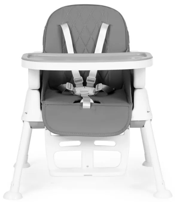 Detská stolička na kŕmenie 3v1 skladacia Ecotoys Gray