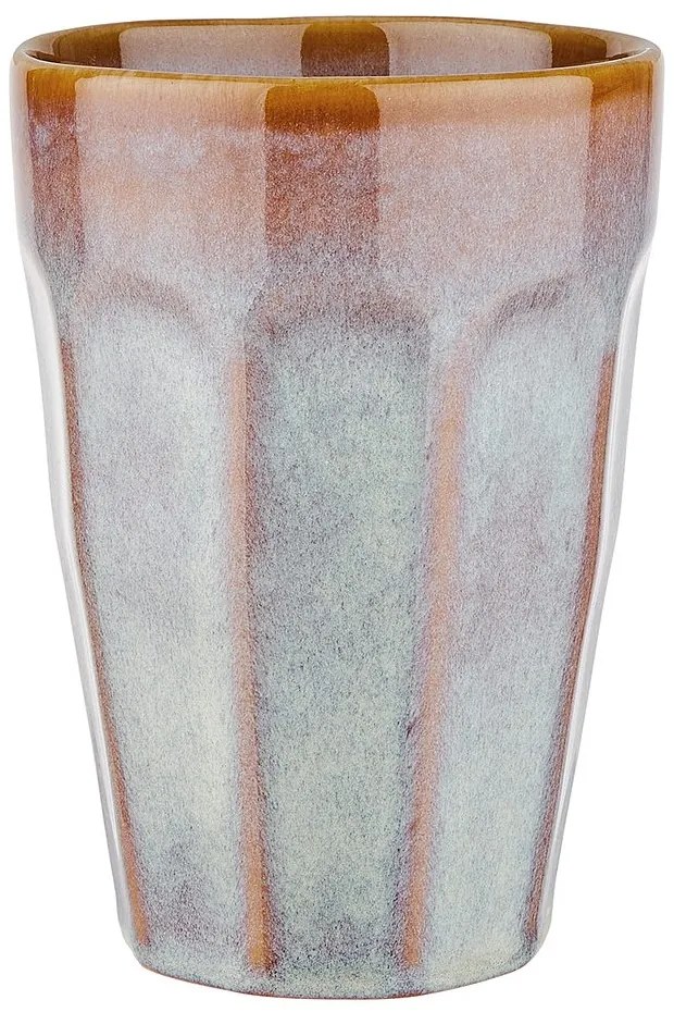 BERGAMO Hrnček Latte macchiato 330 ml - šedohnedá