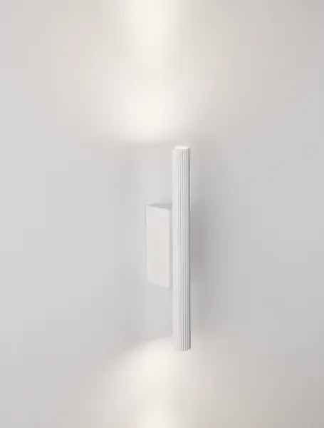LED biele nástenné svietidlo Paron