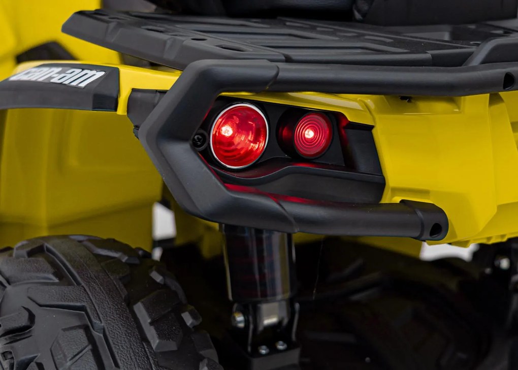 Ramiz Štvorkolka Can Am Outlander ATV na diaľkové ovládanie žltá