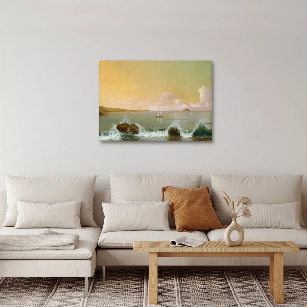 Obraz - Martin Johnson Heade, Rio de Janeiro Bay, reprodukcia (70x50 cm)