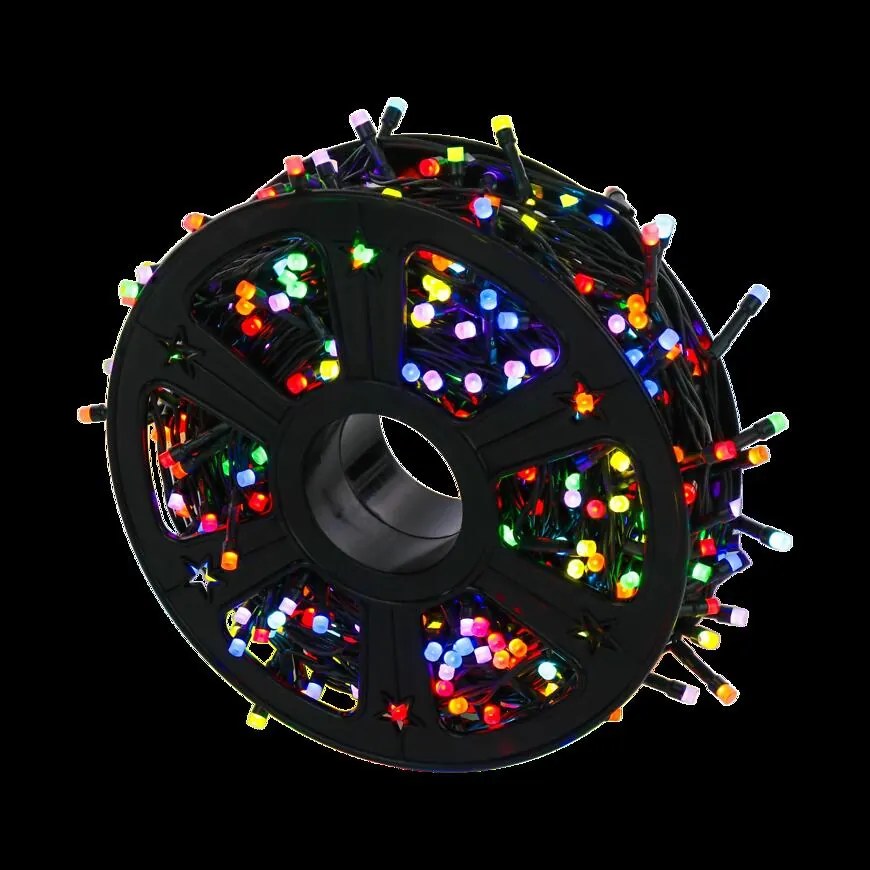 Vianočné svetielka 616/21/LED multi400l zew. Tran +program