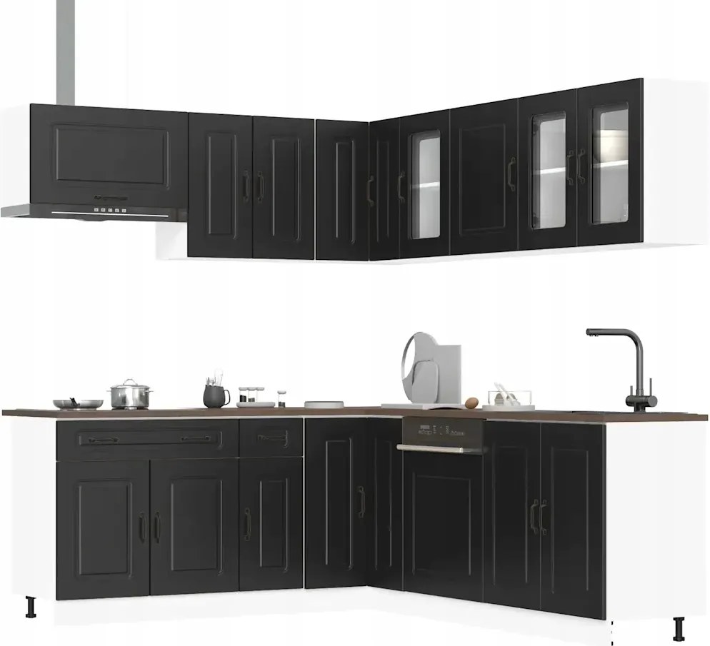 vidaXL 11-dielna sada kuchynských skriniek Kalmar, kompozitné drevo