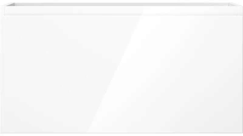 Mexen Orio, kúpeľňová skrinka 90 cm, 1 zásuvka, biela lesklá, 91A10-09047-1-BF00