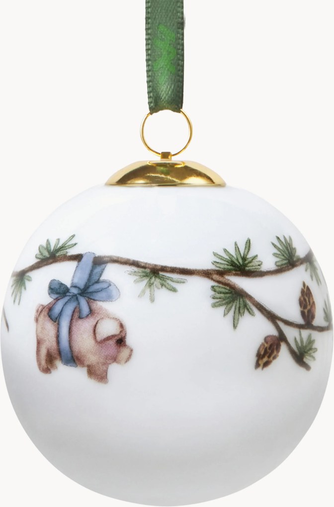 Porcelánová vianočná ozdoba Hammershøi