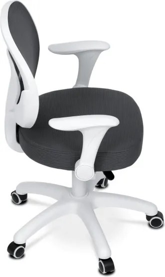 Detská otočná stolička sivá KA-K1062 GREY