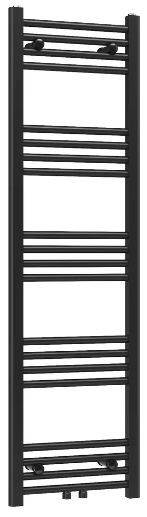 Erga Simple, vykurovacie teleso 1400x400 mm, 469 W, čierna, ERG-LAV-SIMP-14040-BK