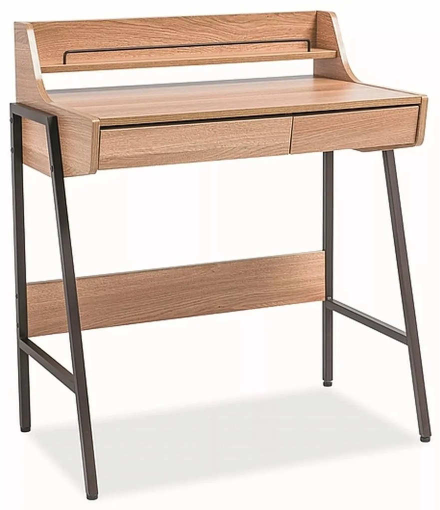 Písací stôl SCRIBA 77 cm dub prírodný