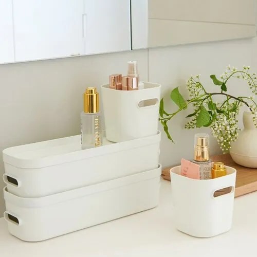 SmartStore Úložný box Compact Mini, 0,6 l, biela