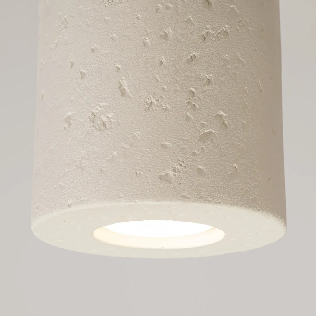 Stropné svietidlo Orbis, 1x béžové betónové tienidlo