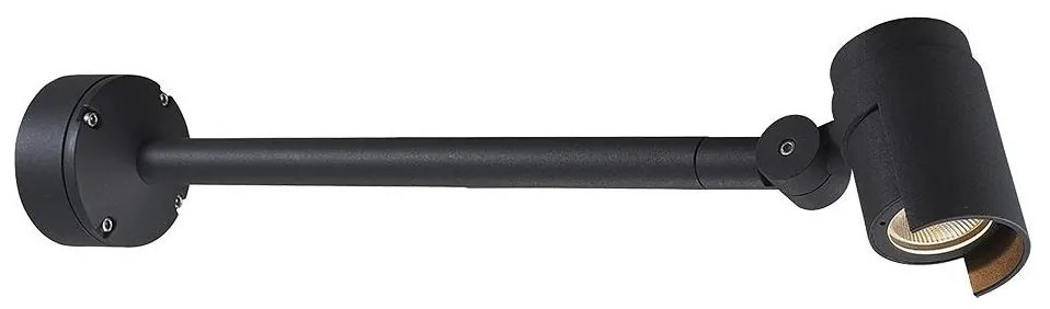 Gardino LX1674 - LED Vonkajšie nástenné bodové svietidlo ROSE LED/15W/230V IP65