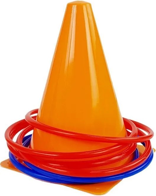 LEAN Toys Sada hádzanárskych športových hier Futbalová bránka Frisbee