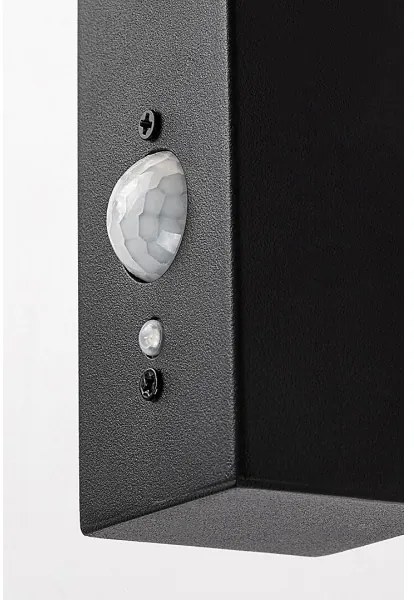 Rabalux 77044 - LED solárne nástenné svietidlo GELEEN LED/4W/230V IP44 čierne