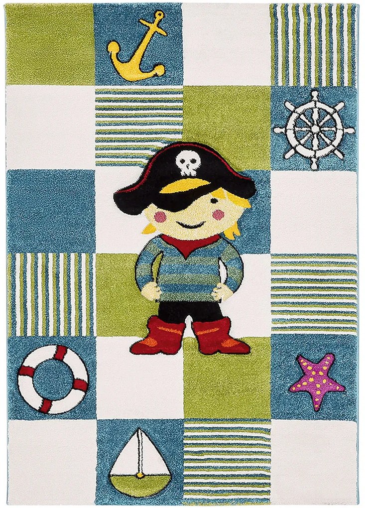 Koberce Breno Kusový koberec DIAMOND KIDS 20801/60, viacfarebná,160 x 230 cm