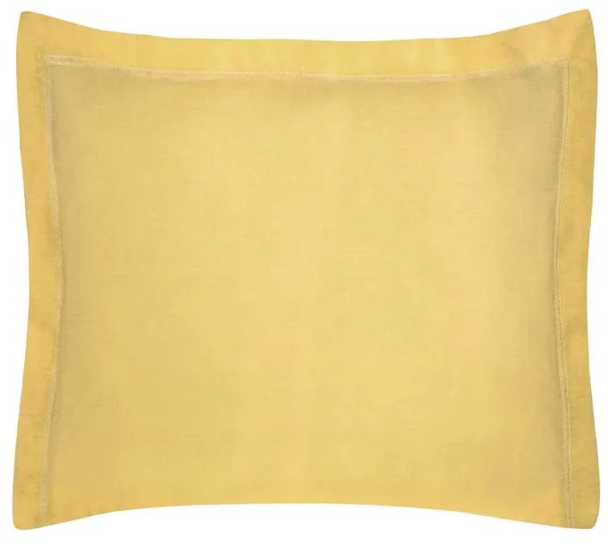 Dekorstudio Obliečka na vankúš NOVA COLOUR 50x70cm+4cm horčicovožltá