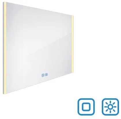 NIMCO ZP 11003VX - LED podsvietené kúpeľňové zrkadlo 3000-6500K 70x80 cm IP44
