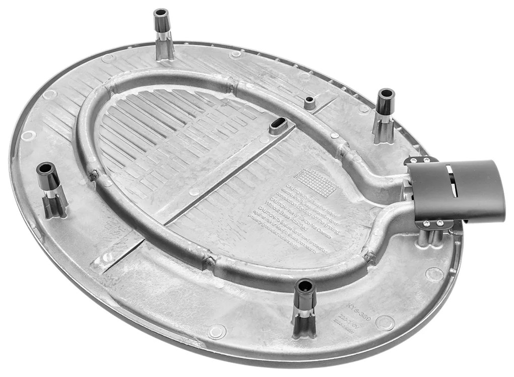 Záhradný elektrický gril NB-E007 2400 W - čierna