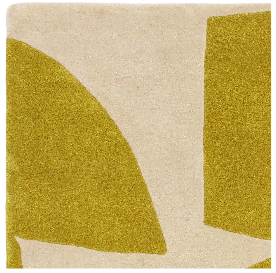 Okrovožltý ručne tkaný koberec z recyklovaných vlákien 200x290 cm Romy – Asiatic Carpets