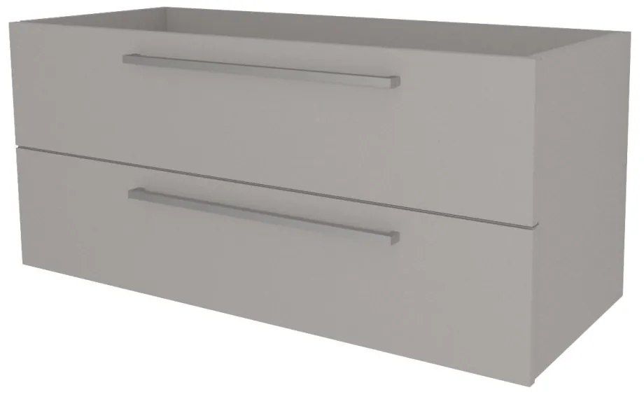 Mereo Bino, kúpeľňová skrinka 121 cm, Multidecor, Arktická sivá, MER-CN693SARS1