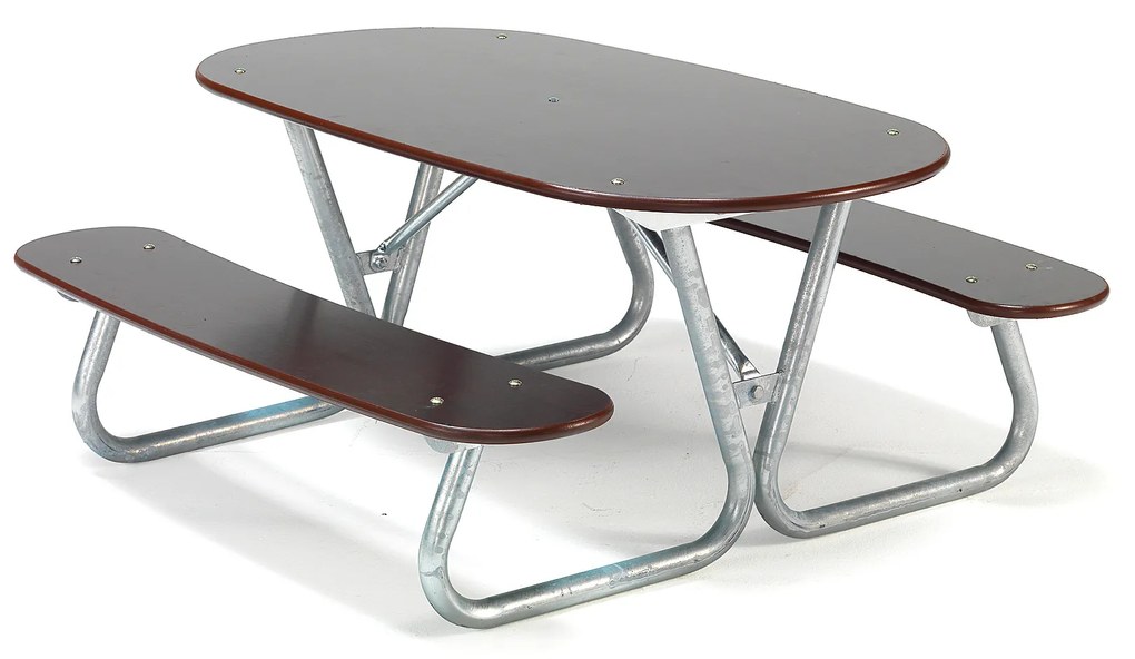 Kempingový stôl Blabar, 1400x1400x650 mm