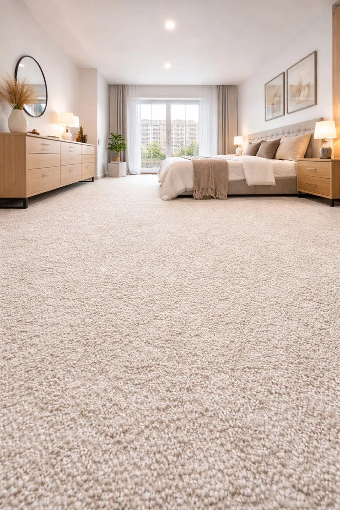 Koberec metráž Serenade 031, na mieru, šíře 4m,5m, béžová, filc, chodba / predsieň, ITC